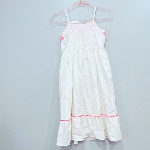 White Dress with Pink Accents size 12 - Picture 9 of 13